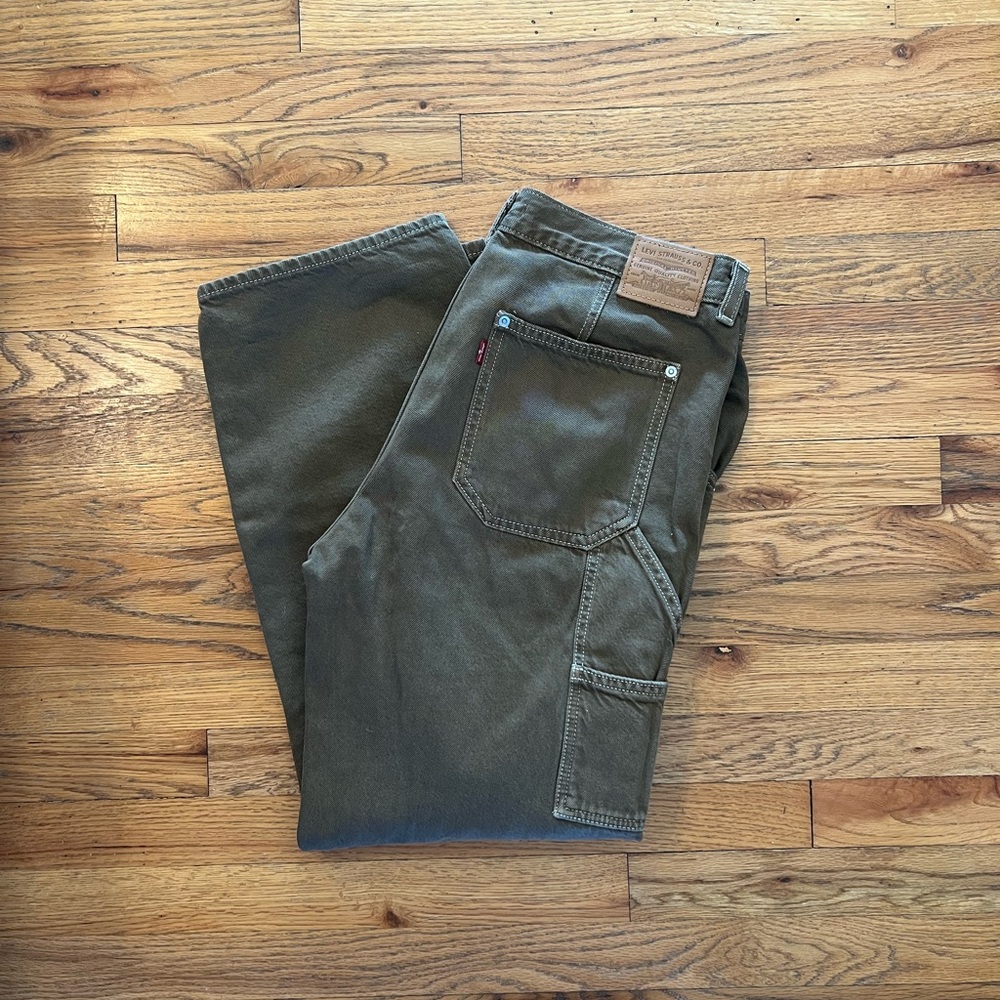 Levi's Brown Dad Utility Cargo Pants